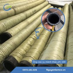 ỐNG CAO SU MÀNH THÉP PHI 100 CÓ GÌ ĐẶC BIỆT? MUA ỐNG CAO SU MÀNH THÉP Ở ĐÂU GIÁ