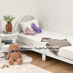 Xưởng sản xuất giường mây đẹp tại Sài Gòn