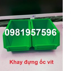 Khay nhựa đựng ốc vít, đinh, phụ kiện, linh kiện trong các nhà xưởng, nhà máy