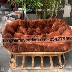 Papasan mây loại đôi GM566