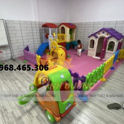 cầu trượt xích đu thang leo mầm non chất lượng cao