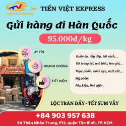 Gửi hàng đi Hàn Quốc - Tiến Việt Express