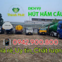 hút hầm cầu_nạo vét hố gas _ sữa chữa ống nước (Thành Phát)
