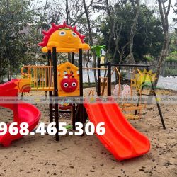 Cầu trượt vận động trẻ em liên hoàn, cầu trượt trẻ em