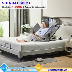 SHINDAI giúp người bệnh tự Nằm - Ngồi dậy dễ dàng chỉ với 1 nút bấm