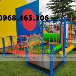 Bộ vận động thể chất mầm non, thang leo thể chất trẻ em