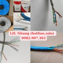 Cáp mạng UTP/FTP truyền thông tin, hình thành lưới mạng