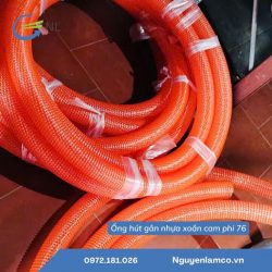 BÁO GIÁ ỐNG HÚT GÂN NHỰA XOẮN CAM PHI 76 TẠI NGUYÊN LÂM