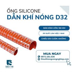 ỐNG SILICONE DẪN KHÍ NÓNG PHI 32 ĐA DỤNG CHẤT LƯỢNG CAO CÓ SẴN TẠI HÀ NỘI