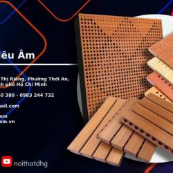 Gỗ Tiêu Âm | Vật Liệu Tiêu Âm - Tấm Tiêu Âm