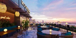 Cho Thuê Gấp Tầng Thượng 188m² Tại Tòa Nhà Căn Hộ Cao Cấp – Tây Hồ, Hà Nội.