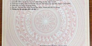 ĐẤT ĐẸP- GIÁ TỐT BÁN NHANH LÔ ĐẤT ĐẦU TƯ LÀ SINH LỜI TẠI huyện Hóc Môn, TPHCM