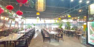 Cho thuê mặt bằng set up sẵn DT 300m2  Chuyên hàng ăn uống,nhà hàng lẩu, khu ẩm
