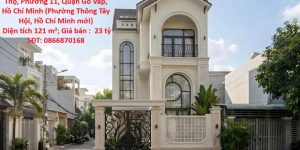 NHÀ ĐẸP - GIÁ TỐT - Chính chủ bán nhà Lê Văn Thọ, Gò Vấp 121m, ngang hiếm 7m,