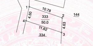 Bán đất tổ 12 Đồng Mai, DT50m2, MT4.5m, lô góc 3.5 tỷ Hà Đông