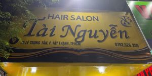 SANG NHƯỢNG SALON TÓC ĐANG HOẠT ĐỘNG – TRUNG TÂM QUẬN TÂN PHÚ