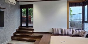 Cho thuê căn hộ sân vườn góc view song 368m²