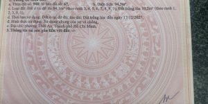 CHÍNH CHỦ CẦN BÁN Đất Vị TRí Đẹp Đường Thạnh Xuân 25, P. Thạnh Xuân, Q. 12, TP.