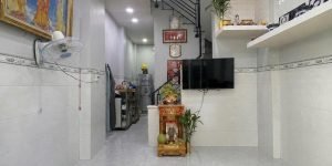 BÁN NHÀ GẦN HẺM XE HƠI ÂU DƯƠNG LÂN – P.3 QUẬN 8 – 4 TẦNG – 5PN – NHỈNH 4 TỶ–LH