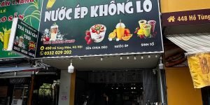 SANG NHƯỢNG QUÁN NƯỚC ÉP – MẶT ĐƯỜNG HỒ TÙNG MẬU, VỈA HÈ RỘNG THOÁNG