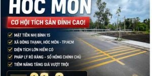 Đất Mặt Tiền Nhị Bình 15, Hóc Môn 3920m2, Bán Gấp Chỉ 33.3 Tỷ.