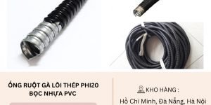 Ống ruột gà lõi thép Phi20 bọc nhựa PVC Đà Nẵng, Hà Nội, Hồ Chí Minh