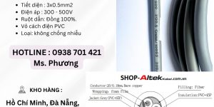 Cáp điều khiển không lưới Altek Kabel CT-500 3G0.5QMM Đà Nẵng, Hà Nội, Hồ Chí Mi