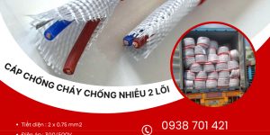 Cáp chống cháy chống nhiễu 2x0.75mm2 giao nhanh toàn quốc Đà Nẵng, Huế