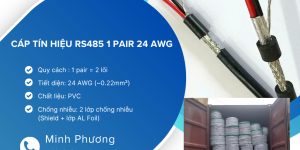 Cáp truyền thông RS485 1Pair 24AWG giá tốt cho hệ thống điều khiển Đà Nẵng