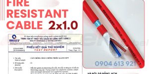 Cáp tín hiệu báo cháy chống cháy chống nhiễu 2x1.5mm2 Altek Kabel