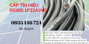Cáp tín hiệu RS485 1 Pair 22AWG Altek Kabel dùng cho hệ thống solar