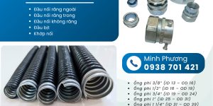 Ống ruột gà lõi thép bọc nhựa PVC – Bảo vệ dây cáp an toàn, bền bỉ Đà Nẵng, Phú