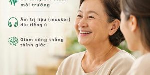 Nghe rõ hơn nhờ TRỢ THÍNH	tự động giảm tiếng ồn