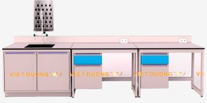 Bàn thí nghiệm áp tường, Wall Bench, phòng thí nghiệm: Nhà thầu chuyên nghiệp