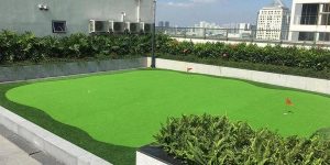 Sân golf mini đầy đủ các tính năng như một sân golf lớn
