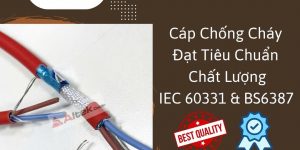 bảng giá cáp chống cháy 2 x 0.75 -  tiêu chuẩn IEC 60331 &amp; BS6387