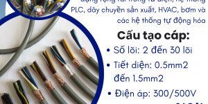 Cáp điều khiển ALTEK KABEL hàng chính hãng và đạt tiêu chuẩn chất lượng