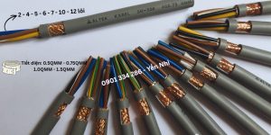 Cáp Điều Khiển Có Lưới Chống Nhiễu ALTEK KABEL 2–30 Lõi 0.5–2.5 mm² | CO/CQ Chín