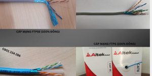 Báo Giá Cáp Mạng Cat5e &amp; Cat6 100% Đồng Chống Nhiễu ALTEK KABEL