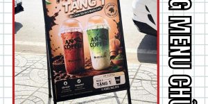 in bảng menu chữ A giá tốt