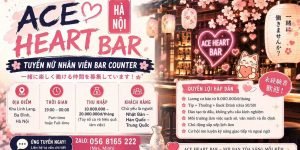 TUYỂN NHÂN VIÊN PHỤC VỤ BAR