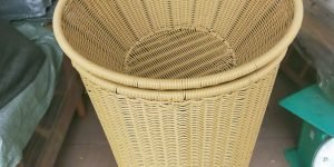 Giỏ trưng bày trái cây hoa quả siêu thị mây nhựa
