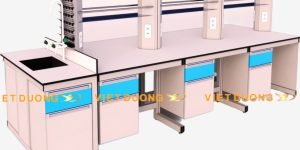 Bàn thí nghiệm trung tâm, Central Lab Bench, Central Lab Table, phòng thí nghiệm