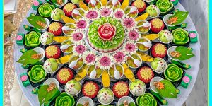 Nên chọn chè trôi nước Hay chè đậu trắng trên mâm cúng mụ cho bé?