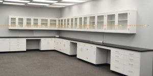 Bàn thí nghiệm áp tường, Wall Bench, phòng thí nghiệm: Nhà thầu chuyên nghiệp