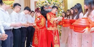 Hỷ phục bưng quả plussize – team đẹp đều không lệch size