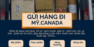 Gửi hàng đi Mỹ , Canada tại Emery với giá siêu rẻ
