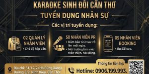 ✨ [TUYỂN DỤNG] – GIA NHẬP TEAM SINH ĐÔI CẦN THƠ, THU NHẬP ĐỘT PHÁ!