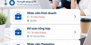 Tuyển dụng nhân viên admin lễ tân,