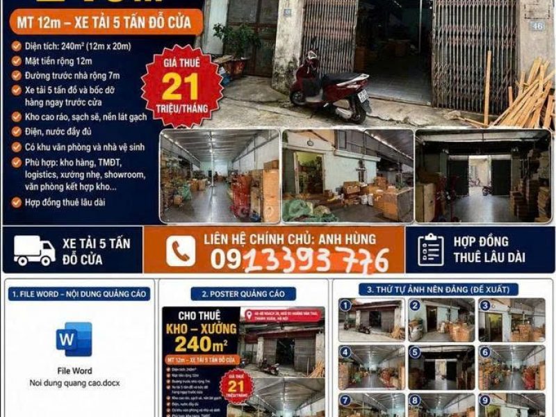 cho-thue-van-phong-kho-ngo-93-hoang-van-thai-phuong-khuong-dinh-quan-thanh